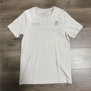 Mens Denim & Flower White Short Sleeve T-Shirt Used